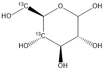 D-[4,6-13C2]glucose